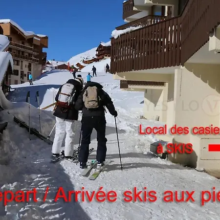 Skis Aux Pieds - 9 Personnes - Апартаменты *